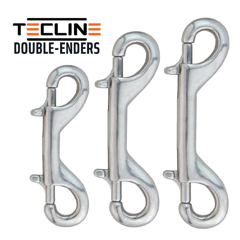 Karabinek dwustronny "double-ender" (90-115mm)