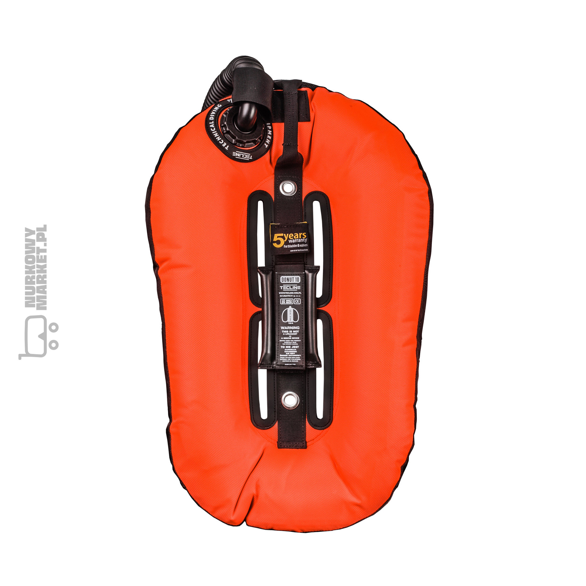 Donut 10 pomarańczowy Donut 10 pomarańczowy