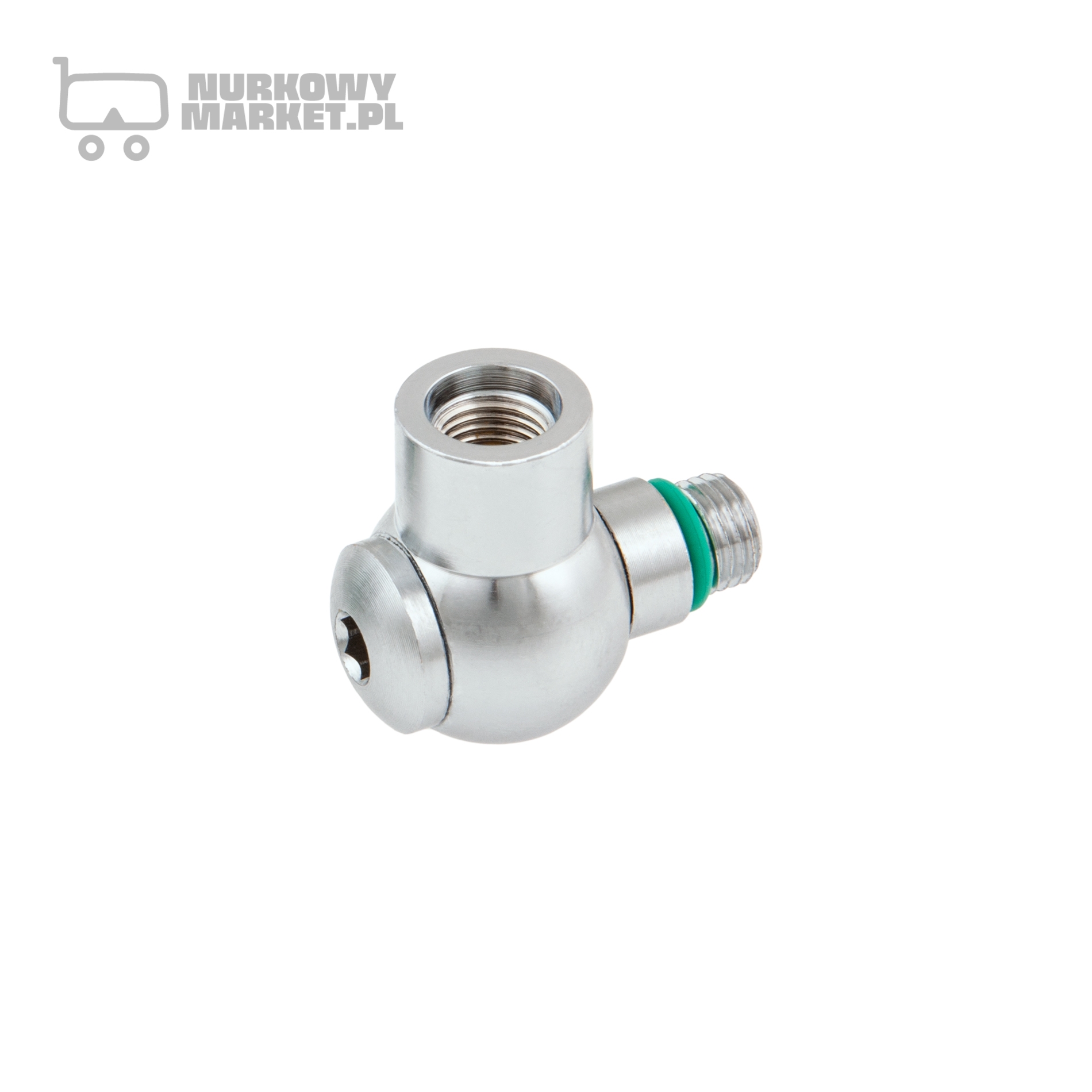 Łącznik kątowy 90 st. LP 3/8 - VITON