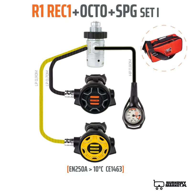 AUTOMAT R1 REC1 ZESTAW I Z MANOMETREM - węże do wyboru!