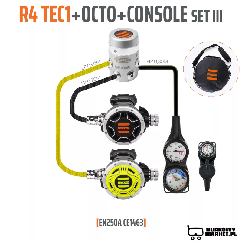 AUTOMAT R4 TEC1 ZESTAW III Z OKTOPUSEM I KONSOLĄ 3 EL. - EN250A