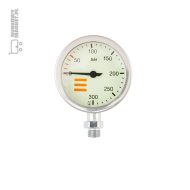 manometr 63mm skala 300bar chrom