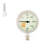 manometr 63mm skala 300bar nikiel