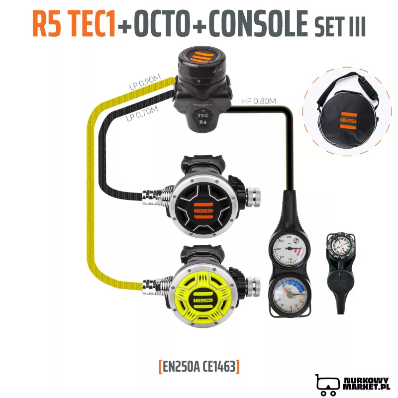 AUTOMAT TECLINE R5 TEC1 ZESTAW III Z OKTOPUSEM I KONSOLĄ