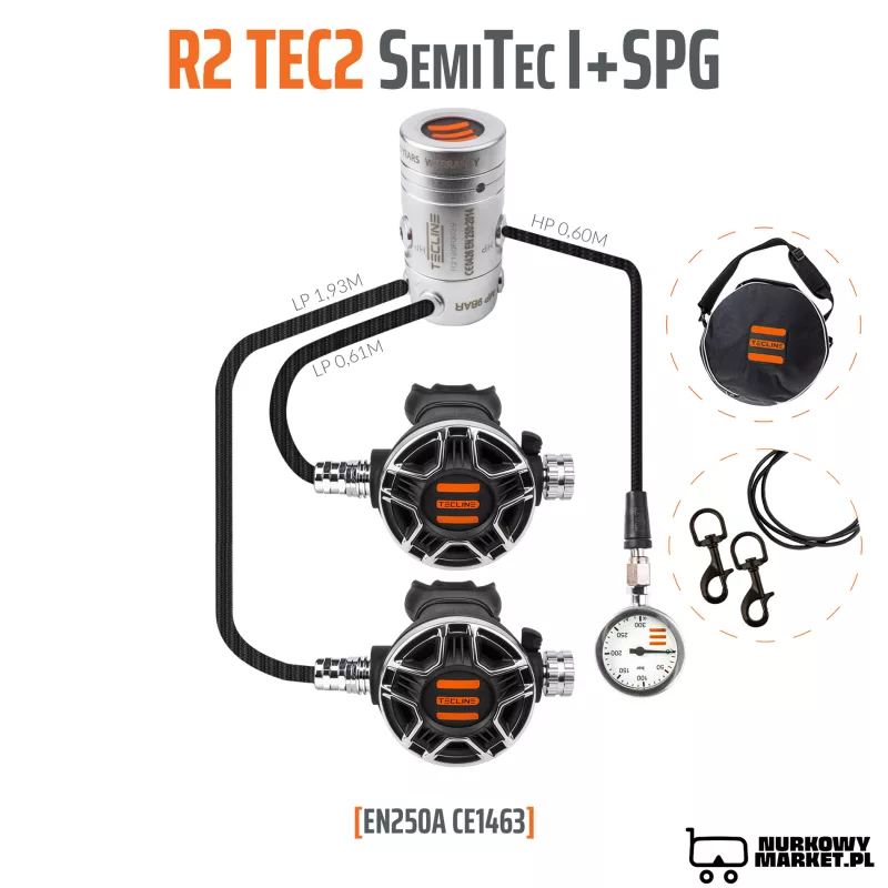 AUTOMAT TECLINE R2 TEC2 ZESTAW SEMITEC I Z MANOMETREM