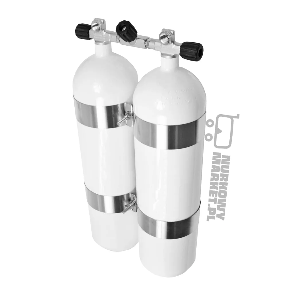 Zestaw Twinset 2x10 - butle 171mm Eurocylinder 232 bar - Tecline